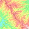 Califórnia topographic map, elevation, terrain