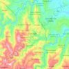 Huehuetla topographic map, elevation, terrain