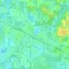Live Oak topographic map, elevation, terrain
