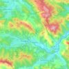 Güeñes topographic map, elevation, terrain