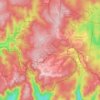 Clarence topographic map, elevation, terrain