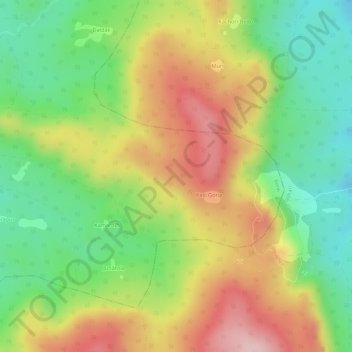 Kasi (Gonia) topographic map, elevation, terrain