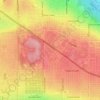 Maywood topographic map, elevation, terrain