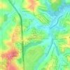 Kennedy topographic map, elevation, terrain