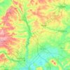 Cherwell District topographic map, elevation, terrain