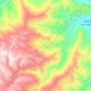 San Francisco de Cayrán topographic map, elevation, terrain