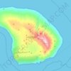 Lānaʻi topographic map, elevation, terrain