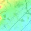 Weston-on-the-Green topographic map, elevation, terrain