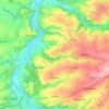 Zettlitz topographic map, elevation, terrain