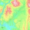 Washington County topographic map, elevation, terrain