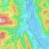 Busturia topographic map, elevation, terrain