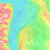 Приволжский район topographic map, elevation, terrain