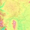Bảo Lộc topographic map, elevation, terrain