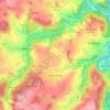 Venusberg topographic map, elevation, terrain