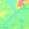 Jeceaba topographic map, elevation, terrain