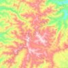 San Francisco Teopan topographic map, elevation, terrain