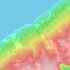 Phinneys Cove topographic map, elevation, terrain