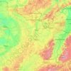 Grande Est topographic map, elevation, terrain