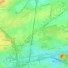 Loison-sous-Lens topographic map, elevation, terrain