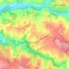 Chaillac-sur-Vienne topographic map, elevation, terrain