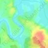 Abaucourt topographic map, elevation, terrain
