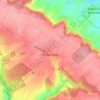 Le Vauroux topographic map, elevation, terrain