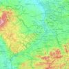 Moravia-Silesia topographic map, elevation, terrain
