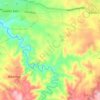 Kalbeeba topographic map, elevation, terrain