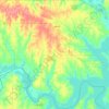 Marshall County topographic map, elevation, terrain