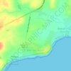 Merricks Beach topographic map, elevation, terrain