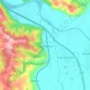 Novo Laniste topographic map, elevation, terrain