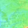 South Hillsboro topographic map, elevation, terrain