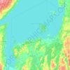 Georgina topographic map, elevation, terrain