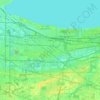 Gary topographic map, elevation, terrain