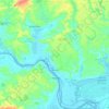 Penedo topographic map, elevation, terrain