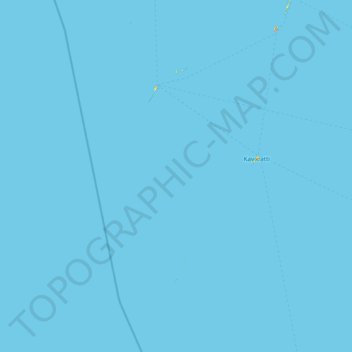 Laccadive Islands topographic map, elevation, terrain