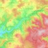 09544 topographic map, elevation, terrain