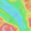 Jim Edwards Lake topographic map, elevation, terrain