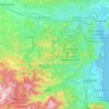 L'Aude topographic map, elevation, terrain