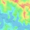 Tennyson Point topographic map, elevation, terrain
