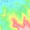 Bodfish topographic map, elevation, terrain