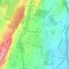 Upper Montclair topographic map, elevation, terrain