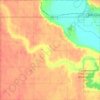 Dean Township topographic map, elevation, terrain