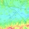 Edenbridge topographic map, elevation, terrain