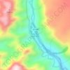 Slide Rock State Park topographic map, elevation, terrain