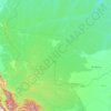 Acre topographic map, elevation, terrain