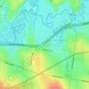 Kew East topographic map, elevation, terrain