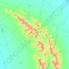Cuartel V topographic map, elevation, terrain