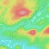 Scorch Lake topographic map, elevation, terrain