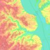 Илья-Высоковское сельское поселение topographic map, elevation, terrain